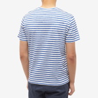 A.P.C. Men's Marinhero Stripe T-Shirt in Blue