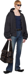 Balenciaga Blue Bootcut Jeans