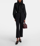Max Mara Teismo jersey cropped pants