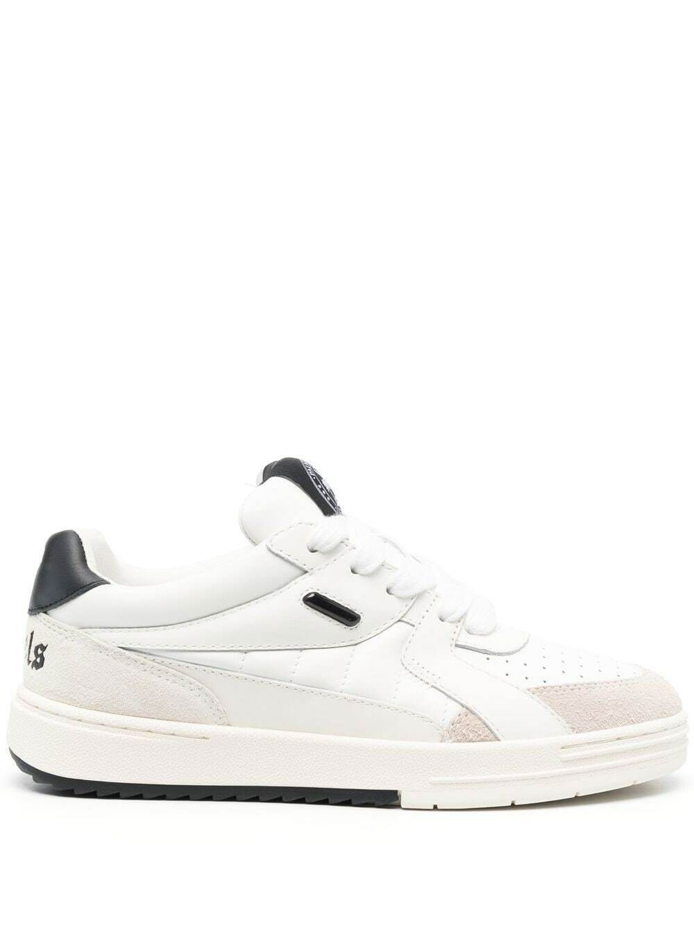 PALM ANGELS - Palm University Leather Sneakers Palm Angels