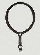 Neck Keychain in Black