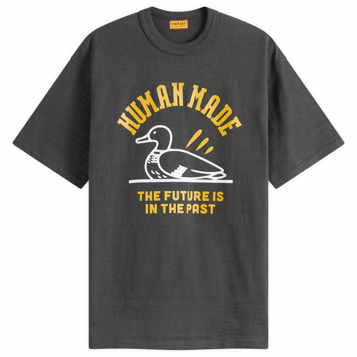 Human Made Men's Raglan Sleeve L/S T-Shirt in Black Human Made