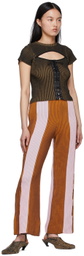 Andersson Bell Orange Kaia Lounge Pants