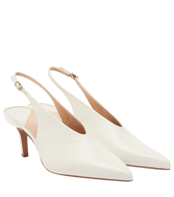 Photo: Chloé Leather slingback pumps
