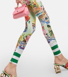 Dolce&Gabbana Portofino printed jumpsuit