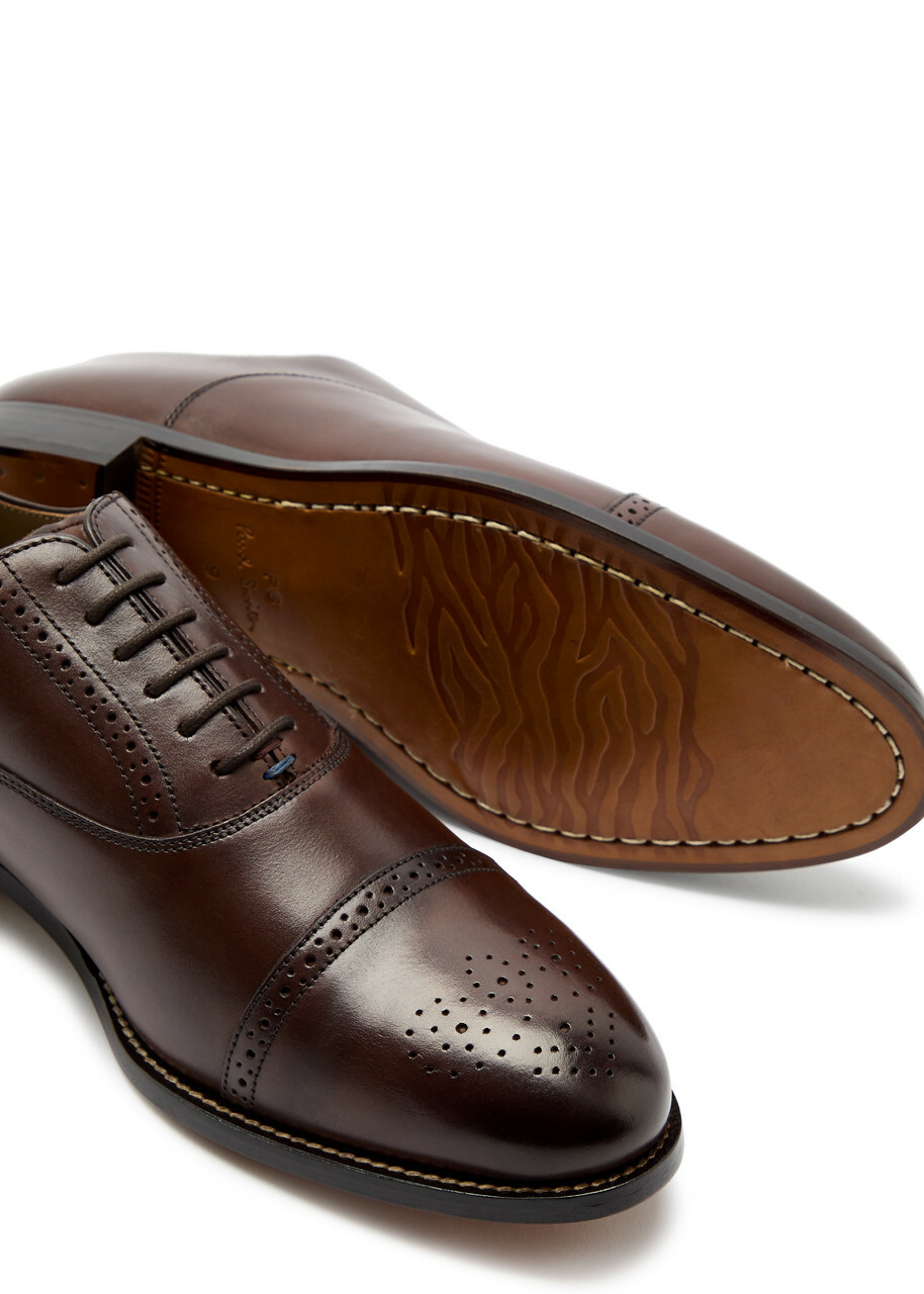 Paul Smith Philip Leather Oxford Shoes Brown Paul Smith display picture 2