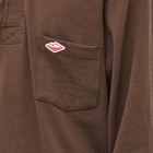 Battenwear Men's Pocket Rugby Shirt in Dark Moss