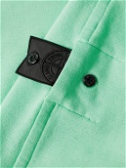 Stone Island Shadow Project - Logo-Appliquéd Cotton-Jersey Hoodie - Green