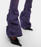 Didu Gathered flared jeans