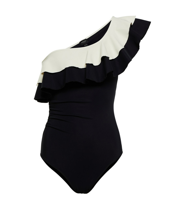 Photo: Giambattista Valli - One-shoulder swimsuit