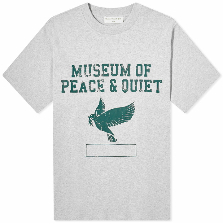 Photo: Museum of Peace and Quiet Men's P.E. T-Shirt in Heather Grey