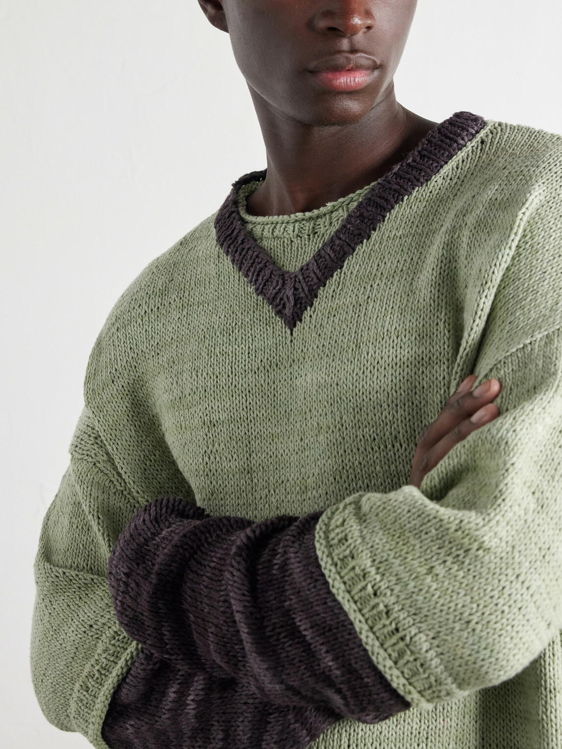 Kartik Research - Silk Sweater - Green