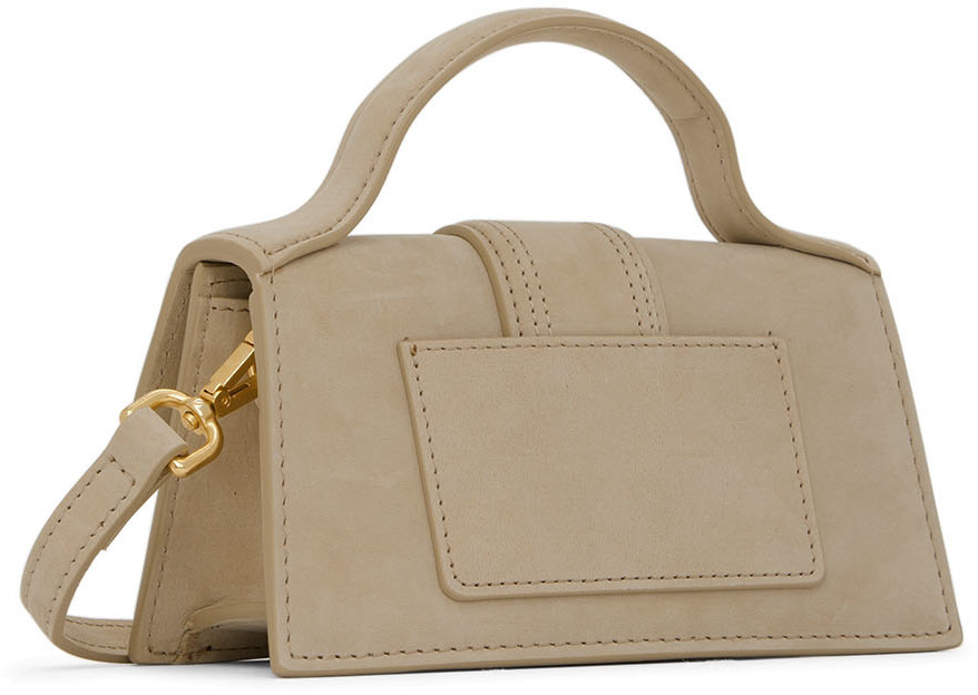 jacquemus suede beige