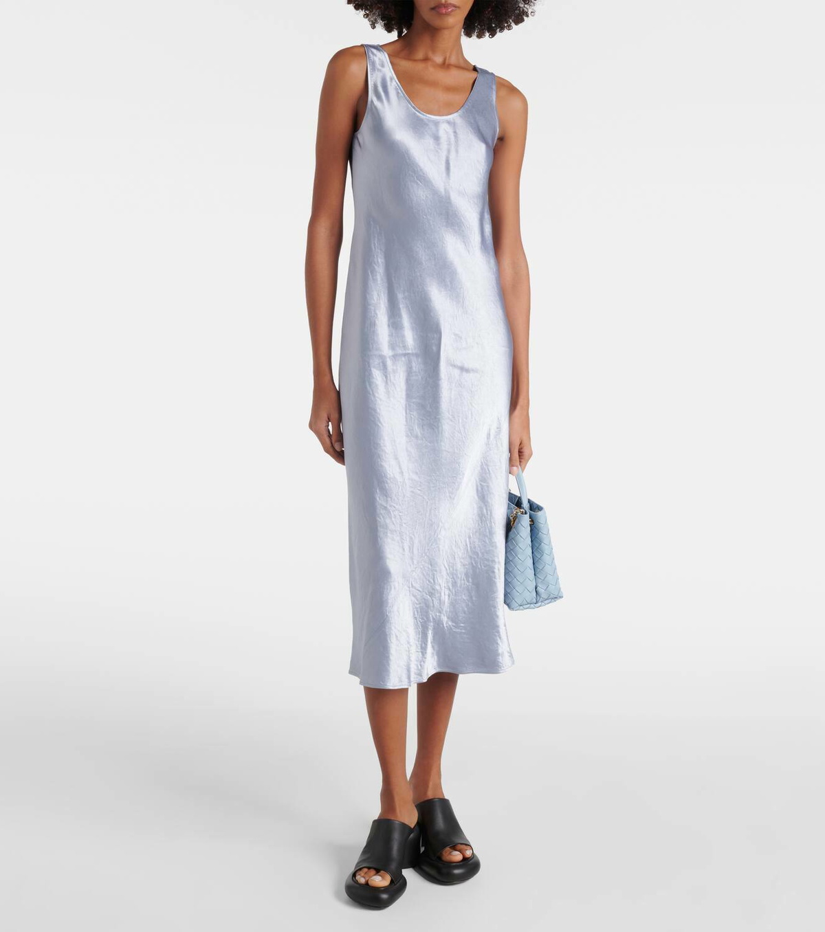 Max Mara Talete satin slip dress Max Mara