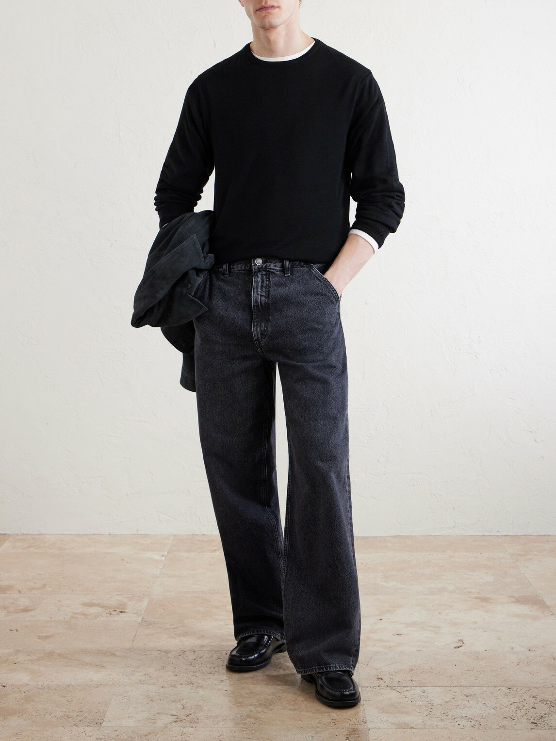 Officine Générale - Nina Merino Wool Sweater - Black