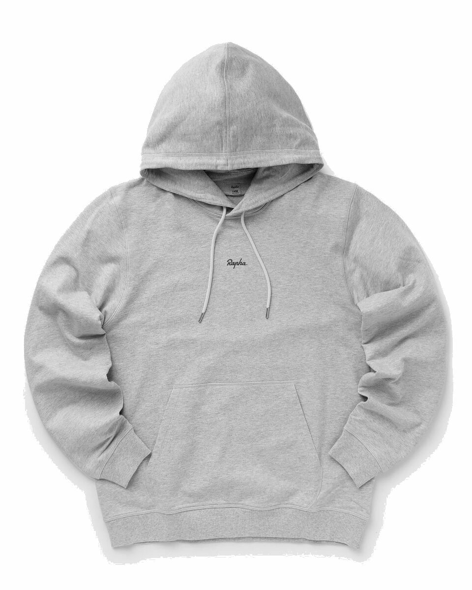 Photo: Rapha Men's Cotton Hoodie Grey - Mens - Hoodies