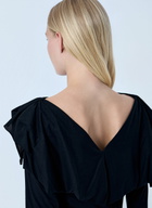 Yohji Yamamoto Supima Single Jersey Big Collar Top