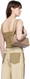 Elleme Khaki Paneled Denim Camisole