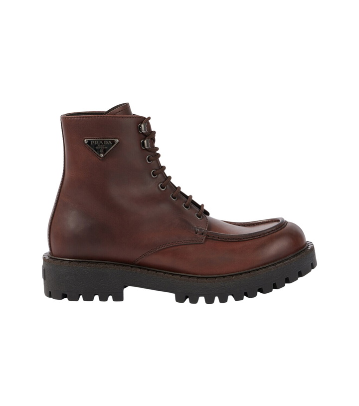 Photo: Prada Leather ankle boots
