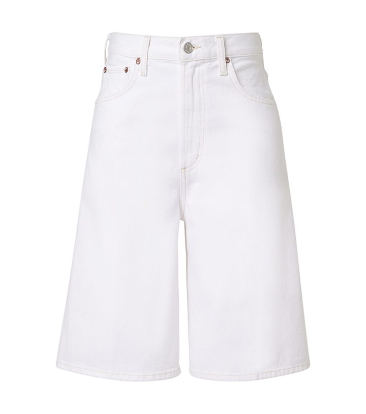 Photo: Agolde Nolan denim Bermuda shorts
