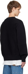 Calvin Klein Black Milano Knit Sweater