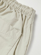 Balenciaga - Wide-Leg Cotton-Poplin Shorts - Neutrals