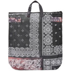 Neighborhood Black Porter Edition Graphic Tote