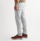 THOM SWEENEY - Slim-Fit Mélange Wool-Blend Cargo Trousers - Gray