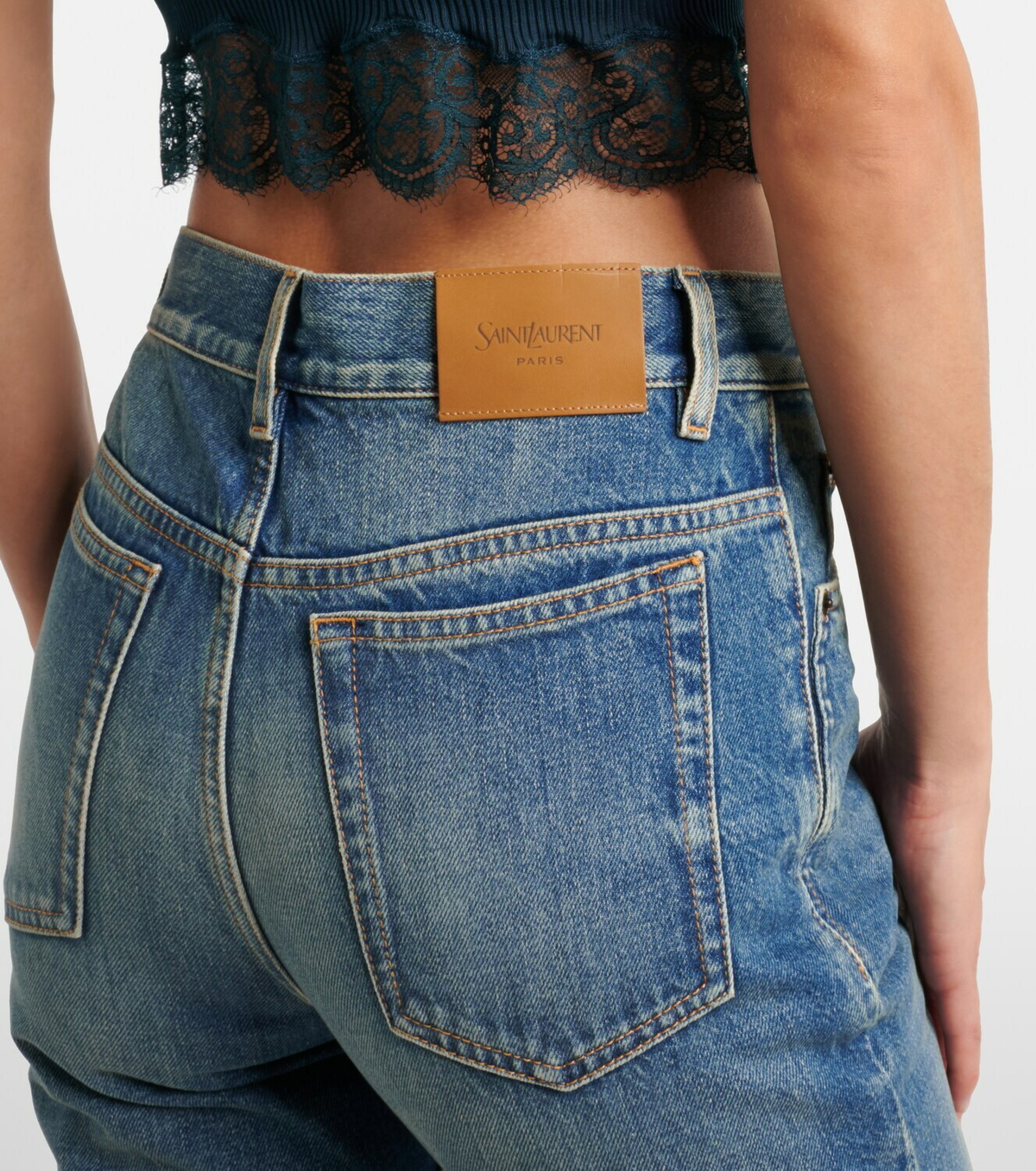 Saint Laurent Clyde straight jeans