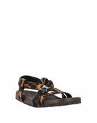 Wales Bonner Womens Sandals Camel