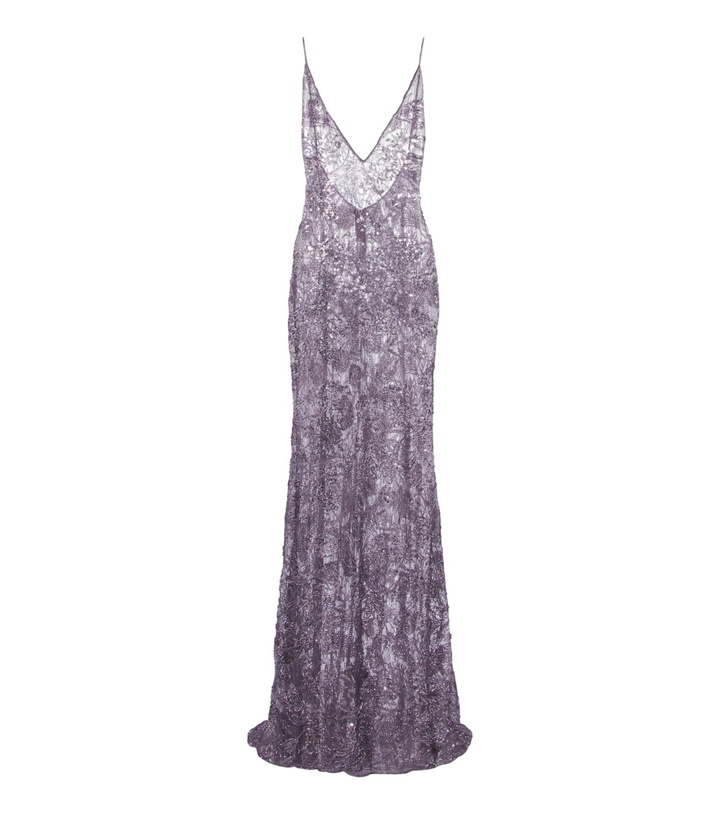 Photo: The New Arrivals Ilkyaz Ozel Claudie sequined lace gown