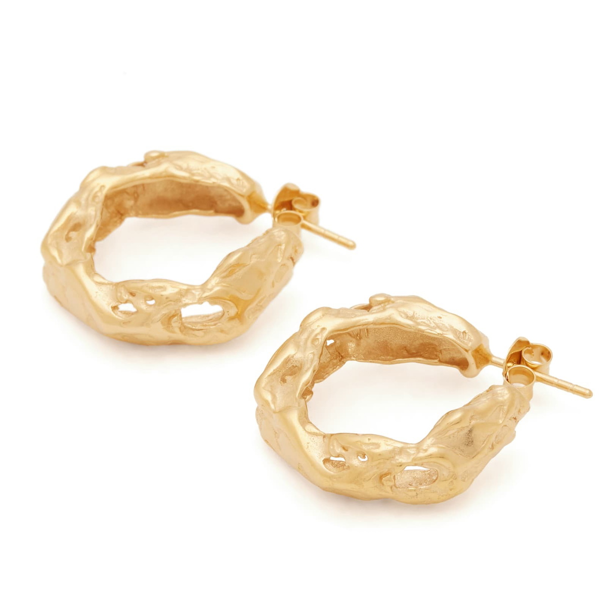 Simuero Women's Cabo Earrings in Gold 