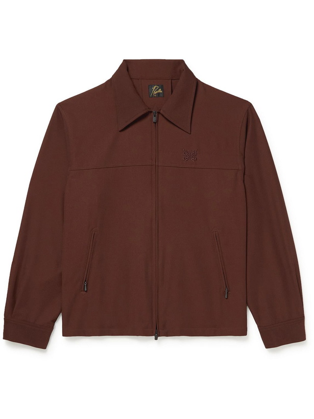 Photo: Needles - Logo-Embroidered Twill Blouson Jacket - Brown