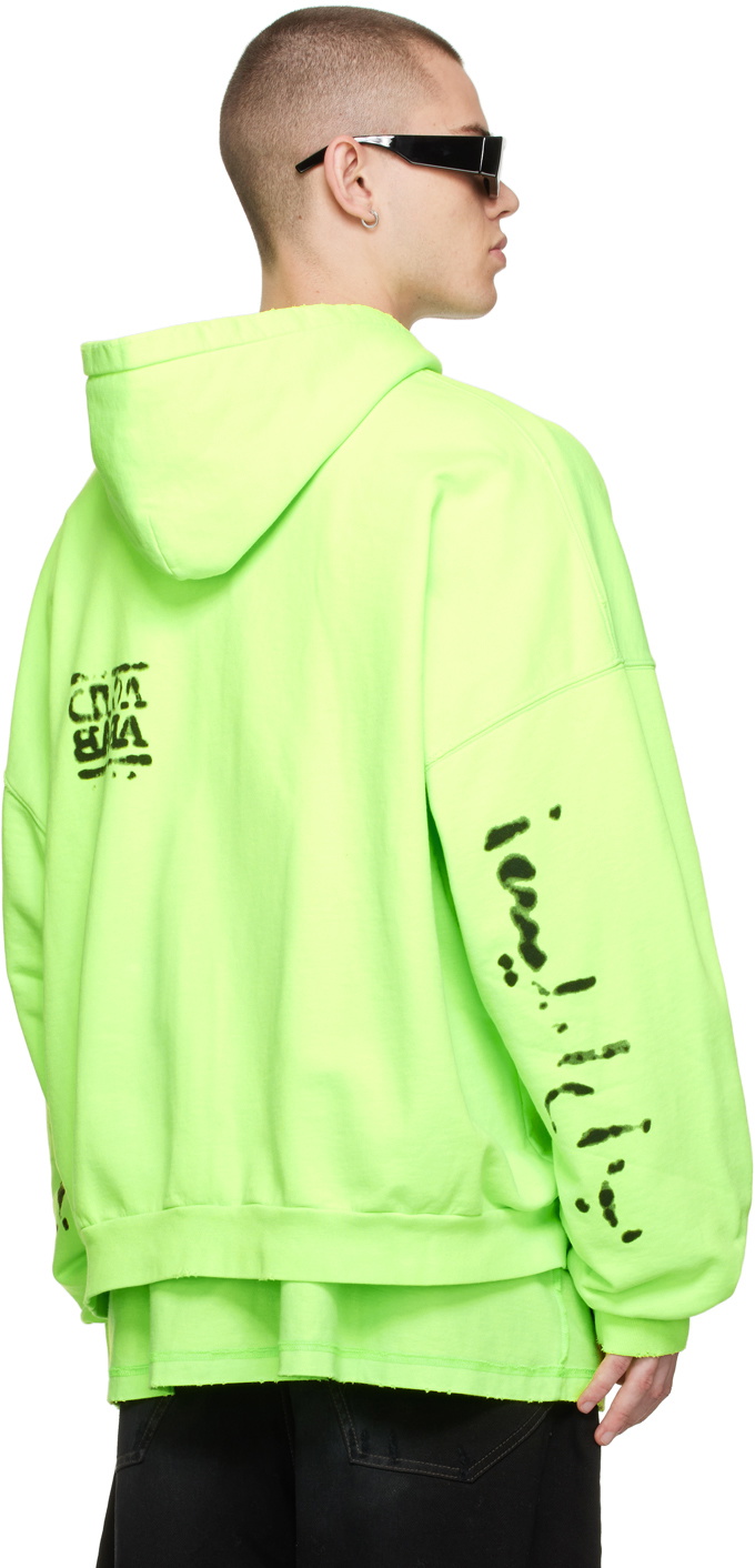 Balenciaga Green Acid Arab Edition Hoodie Balenciaga