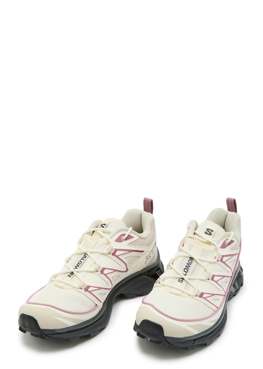 Salomon XT-6 Expanse Panelled Mesh Sneakers Cream