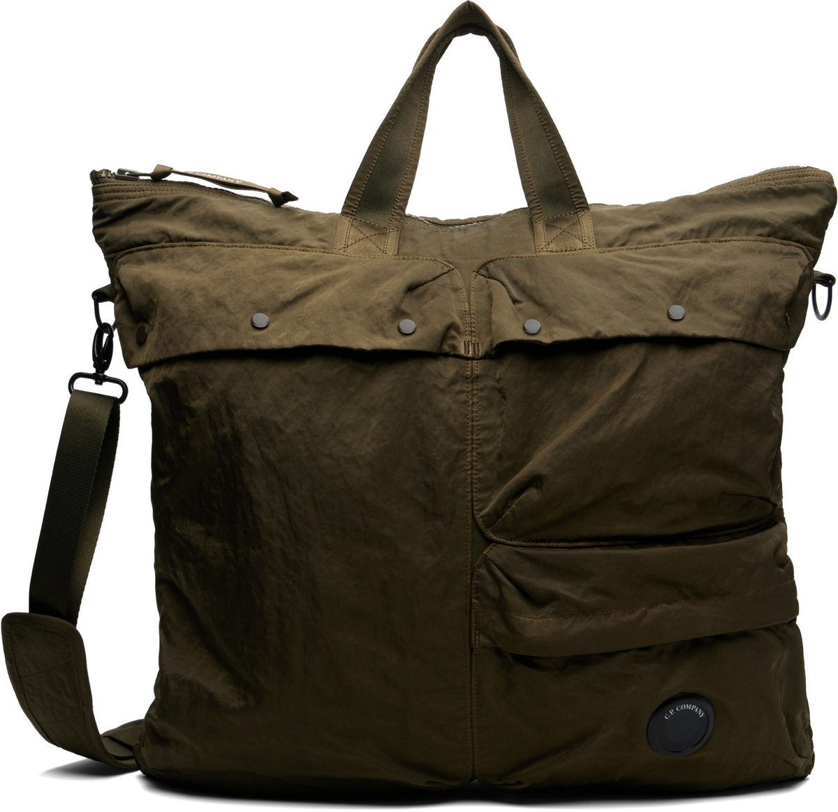 【新品未使用】C.P. COMPANY NYLON B TOTE BAG カーキ C.P. COMPANY Nylon B Tote Bag C.P. Company