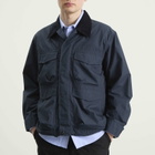 Universal Works Men's Recycled Poly Parachute Field Jacket in Navy