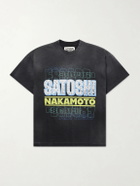 Satoshi Nakamoto - Escape Reality Logo-Print Cotton-Jersey T-Shirt - Black