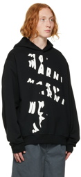 Marni Black Scanned Hoodie