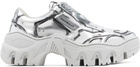 Rombaut SSENSE Exclusive Silver Lava Boccaccio II Sneakers