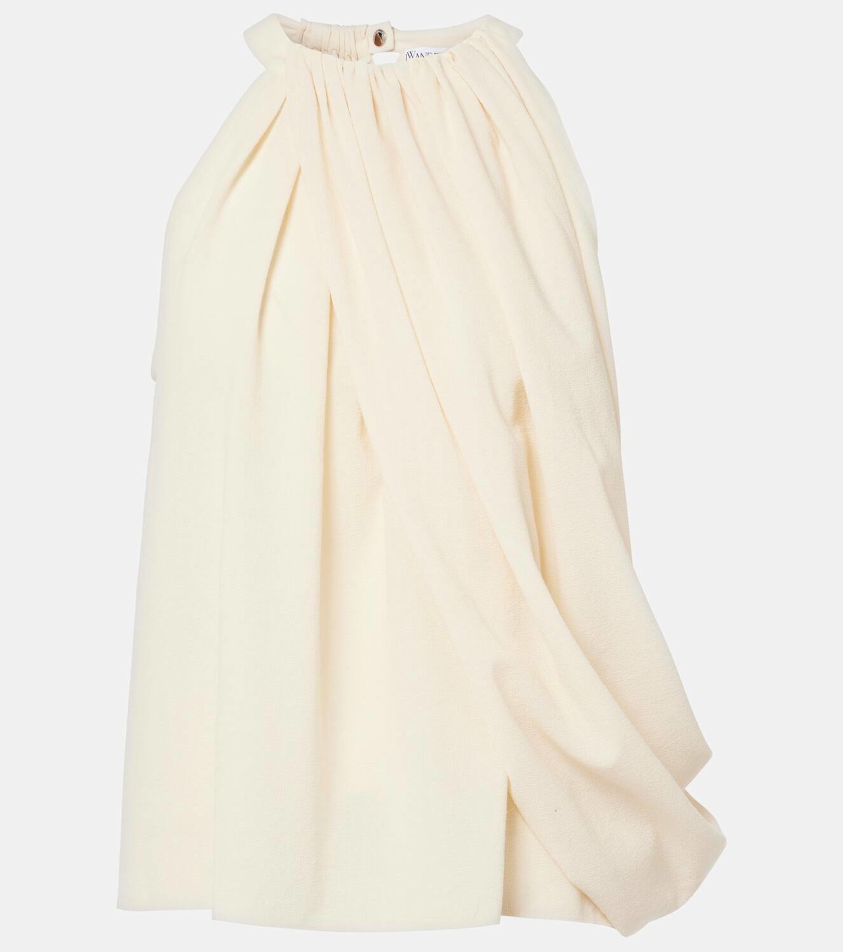JW Anderson Draped wool-blend top