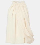 JW Anderson Draped wool-blend top