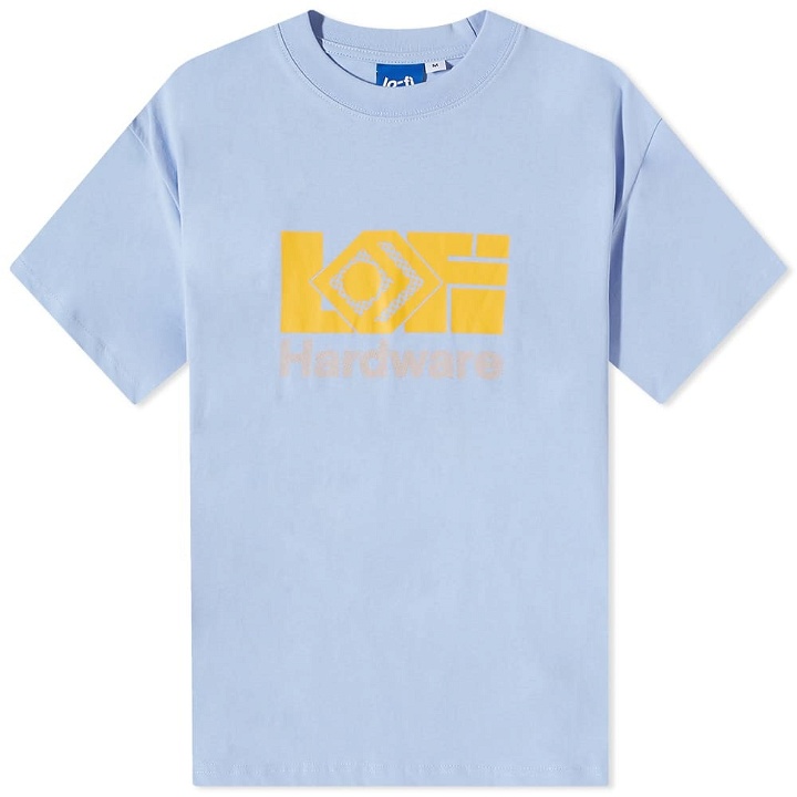 Photo: Lo-Fi Men's Bolts T-Shirt in Lake Blue
