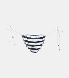 Bananhot Bell striped bikini bottoms