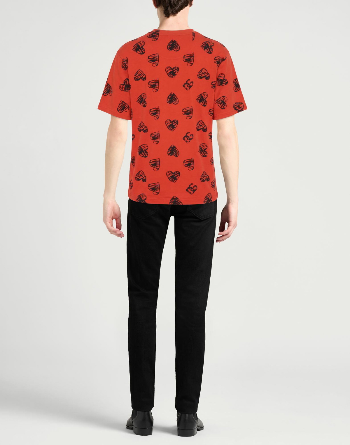 Dolce & gabbana Mens T-shirt in Orange