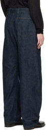 LEMAIRE Blue Twisted Jeans