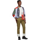 Loewe Multicolor Asymmetric Bandana Patchwork Shirt