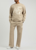 Honor The Gift Logo-print Cotton Sweatpants Stone