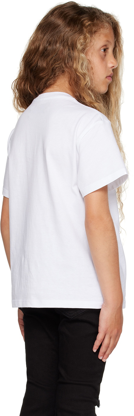 AMIRI Kids White 'Trouble' T-Shirt