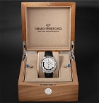 Girard-Perregaux - 1966 WW.TC Automatic 40mm Stainless Steel and Alligator Watch - Silver